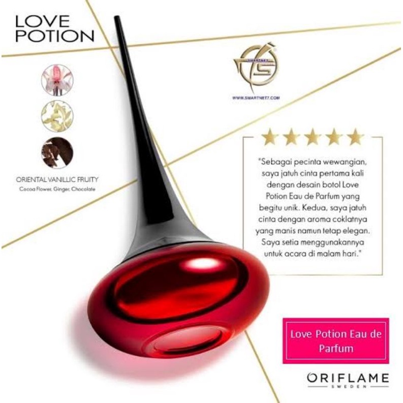 Bdt.17  PARFUM love potion eau de parfum, Love Potion eau de parfum, Parfum Oriflame, parfum Origina