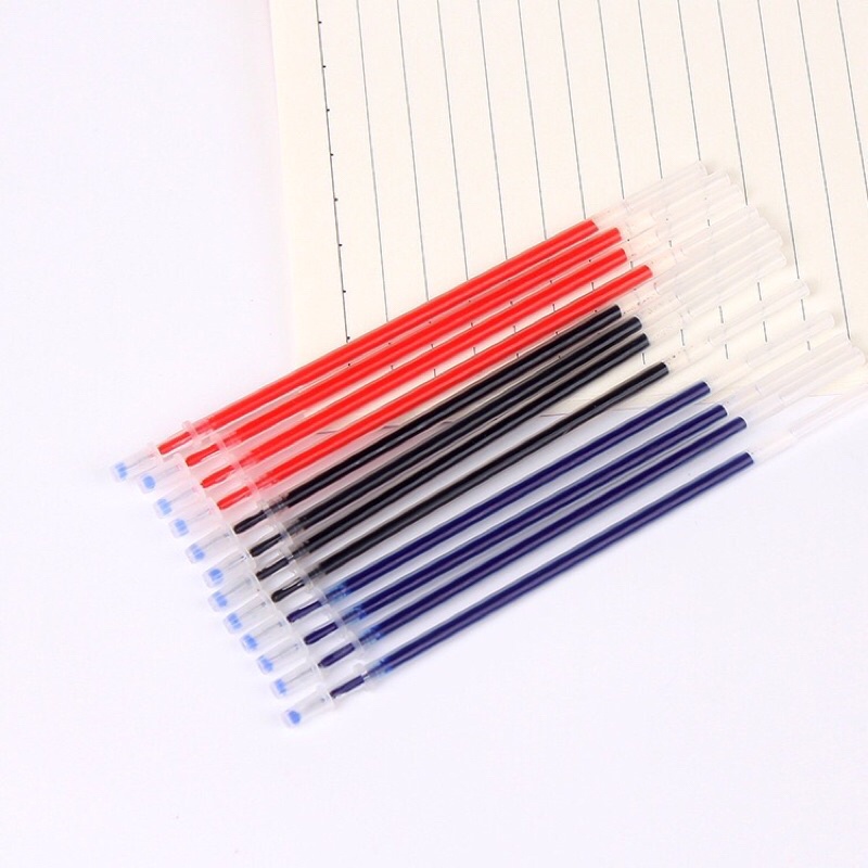

(AKS39) Refill Tinta Pulpen Gel Pena Cair Isi ulang 0,5mm Warna Biru Hitam Merah Isi Ulang murah