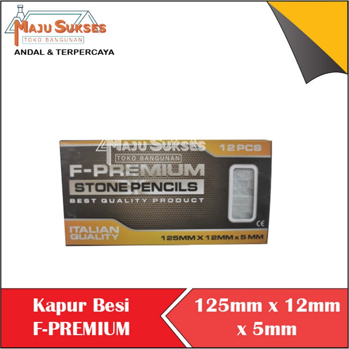 

KAPUR BESI PREMIUM KUAT TIDAK MUDAH PATAH KUALITAS PREMIUM STONE PENCIL ASLI 125mmx12mmx5mm ORIGINAL