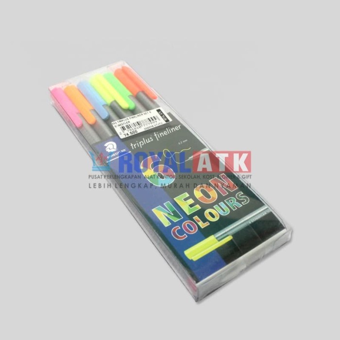 

Andma Spidol Warna Staedtler 334 Triplus Fineliner Set 6