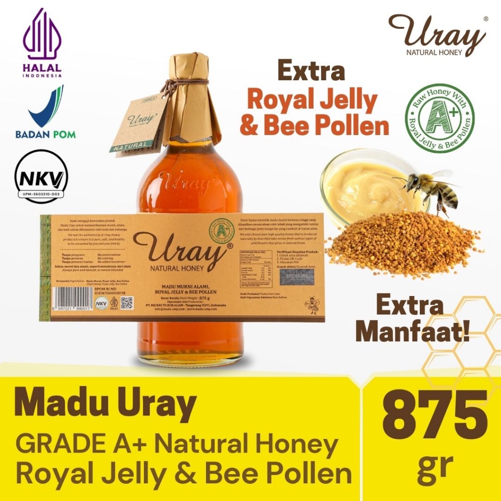 

Madu Uray Natural Honey - Madu Murni - Madu Hutan Asli