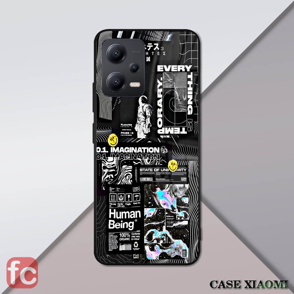 Softcase Case Xiaomi Redmi Note 12 4G | POCO X5 PRO| Note 12 Pro 5G | AA24 Nasa