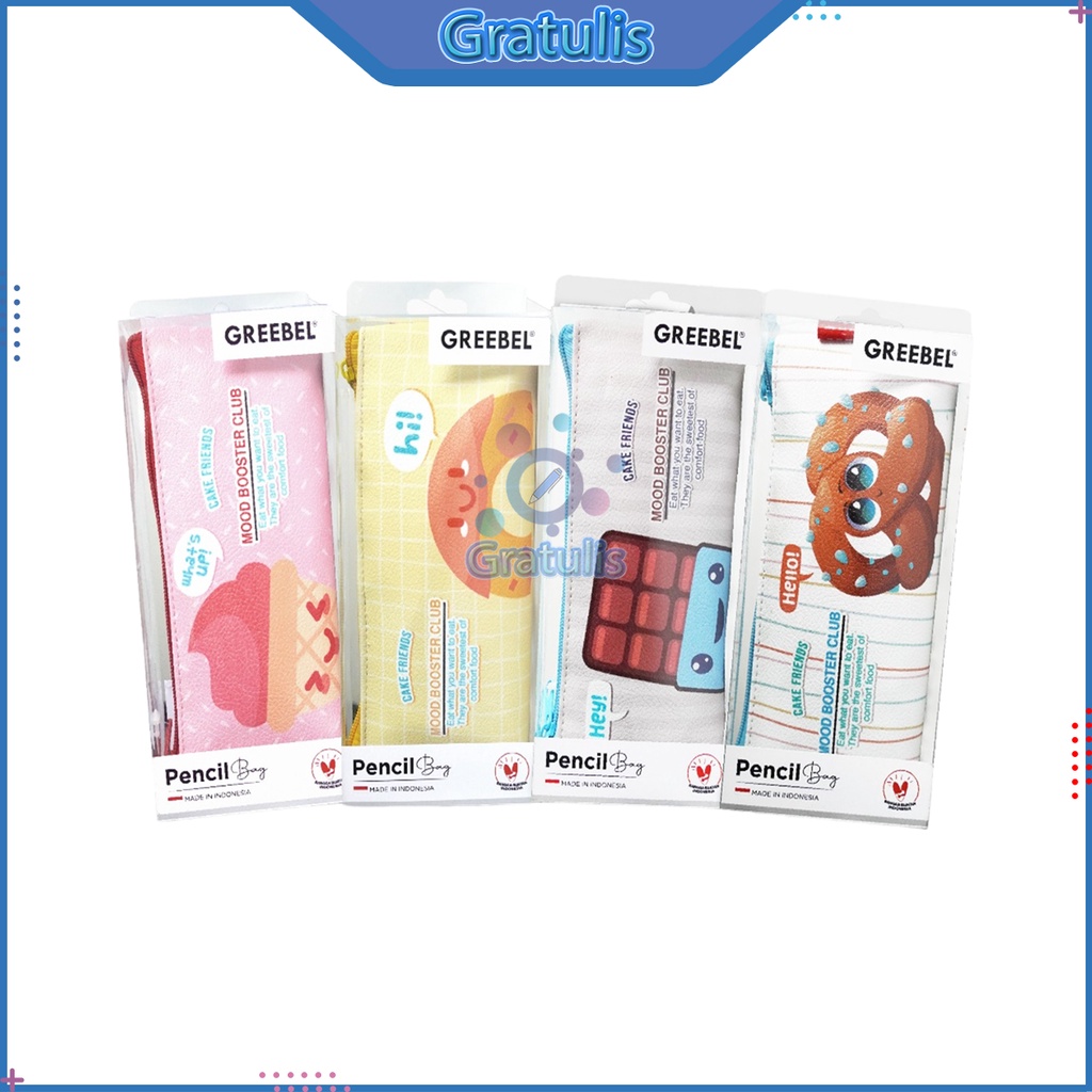 

PENCIL BAG GREEBEL 0105-02 MIKA / TEMPAT PENSIL / CASE PINSIL / WADAH RESLETING ALAT KOREKSI