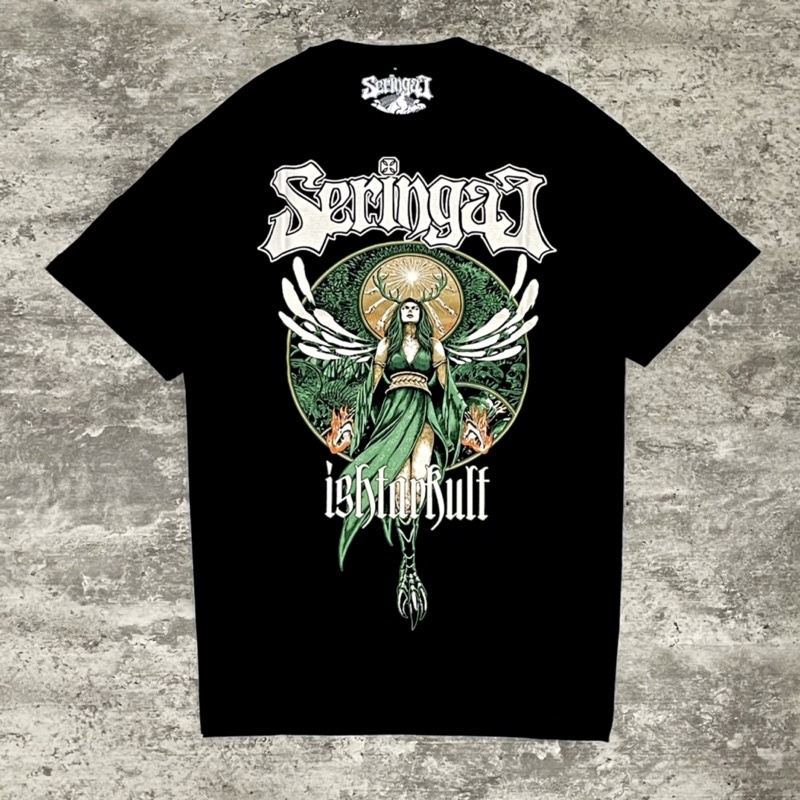 【COD】 Seringai - Ishtarkult Tshirt - Black | Original Merchandise T-shirt