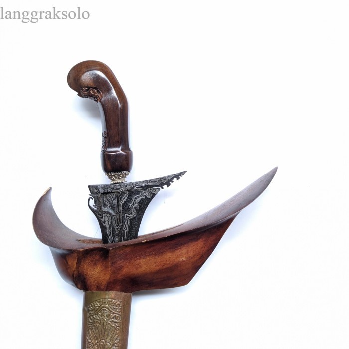 

termurah Keris Jangkung sepuh mataram pamor hujan mas