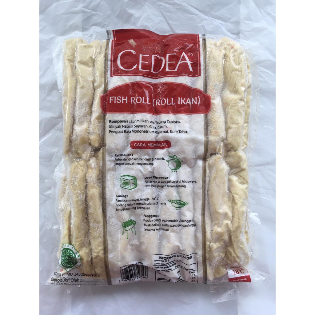 

Cedea Fish Roll 1 kg I FROZEN FOOD CADEA