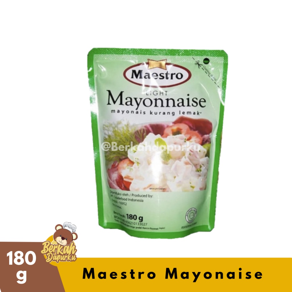 

Maestro Mayonais Pouch 180g Frozen Food Bogor