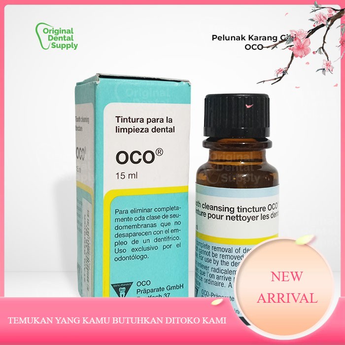 pelunak karang gigi OCO Cairan pelunak karang gigi