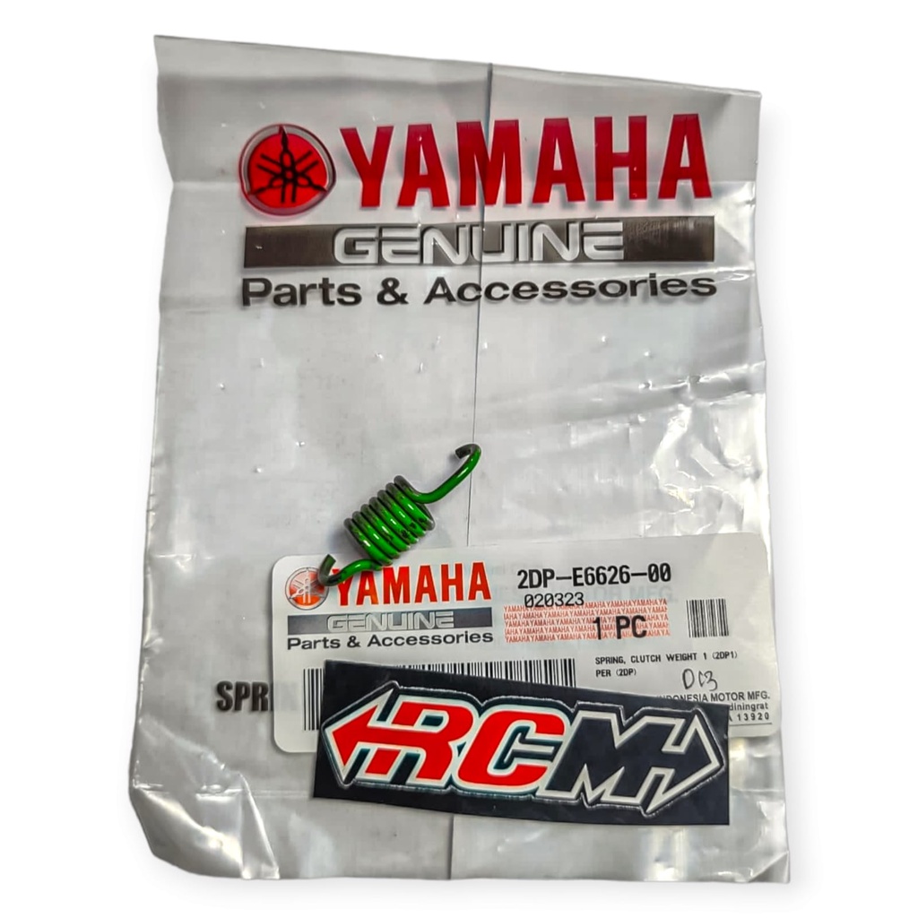 2DP-E6626-00 1BIJI CLUTCH SPRING SET PER PIR KAMPAS GANDA SHOE NMAX N-MAX N - MAX 155 ORI ORIGINAL Y