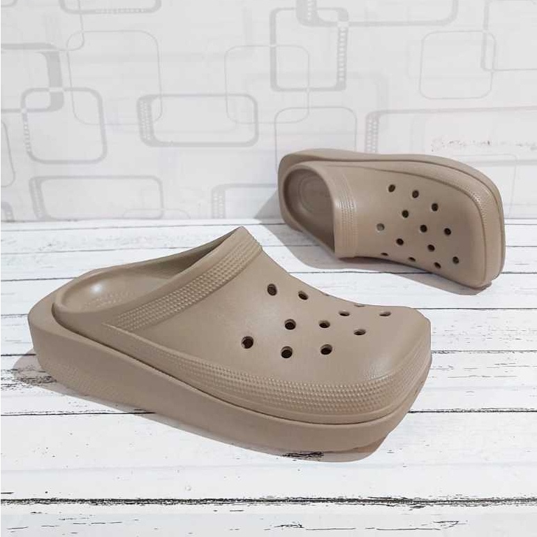 SANDAL CROCS CRUSH CLOG 2 SANDAL CROCS WANITA CRUSH 2 SANDAL CROCS TINGGI WANITA