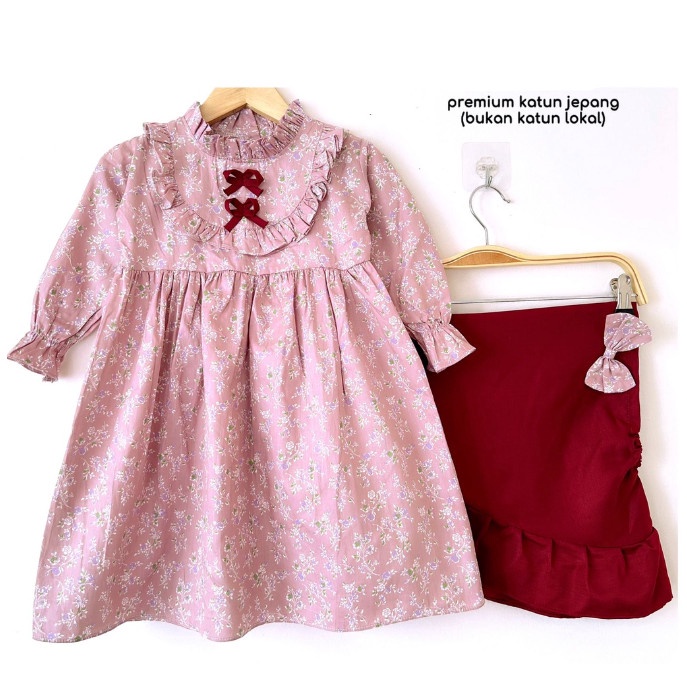 GAMIS ANAK PEREMPUAN - PAKAIAN MUSLIM ANAK PEREMPUAN 1-3 TAHUN - Putih, 2-3tahun