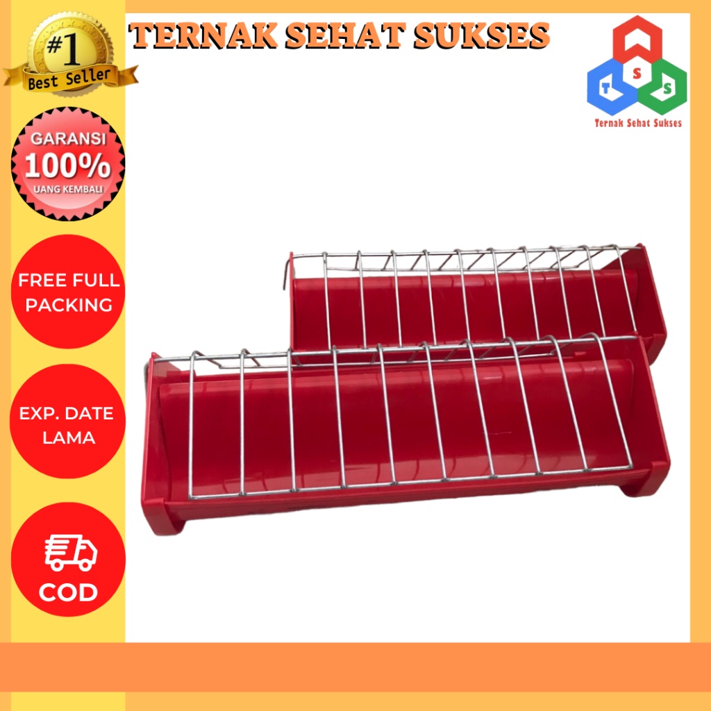 DOC FEEDER Tempat Pakan Ransum Ayam MEDION