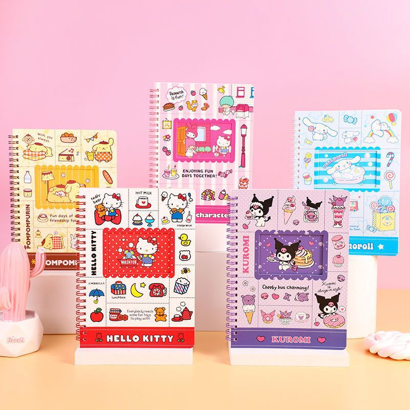 

(Instan） RINGBOOK BUKU TULIS GARIS BESAR SANRIO ANAK SEKOLAH