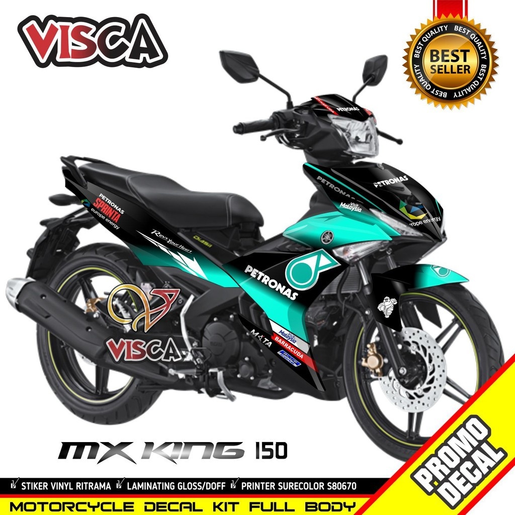 Decal Mx King 150 Full Body Dekal Mx King 150 Full Body Stiker Mx King 150 Full Body Variasi Stripin