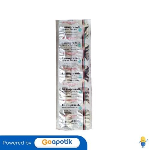 Lansoprazole Nulab 30 Mg Strip 10 Kapsul