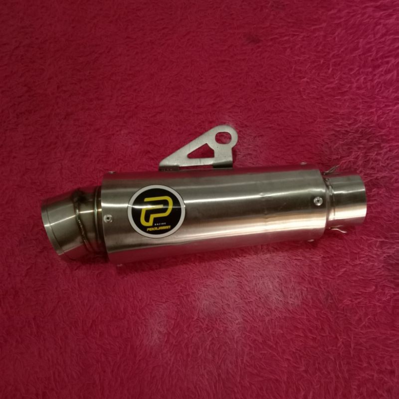 Silencer COD SLENCER KNALPOT RACING PEKAJAMAN SLINCER PANJANG 20CM INLET 50 MM