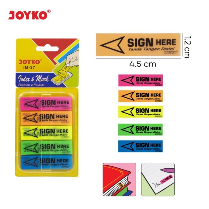 

Index & Mark / Penanda / Pembatas Joyko IM-37 / Plastik