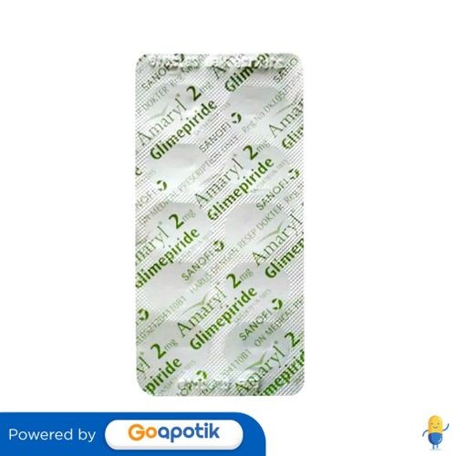 Amaryl 2 Mg Strip 10 Tablet