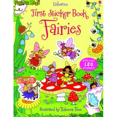 

Fairies - First Sticker Book - Activity Imported English Children Buku Stiker Anak Tema Peri