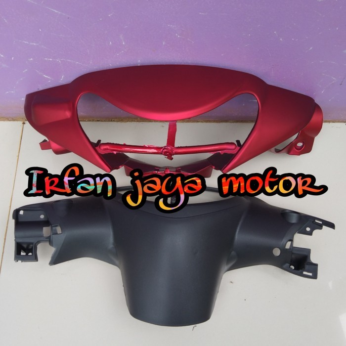 Batok kepala Yamaha Mio Smile merah doff