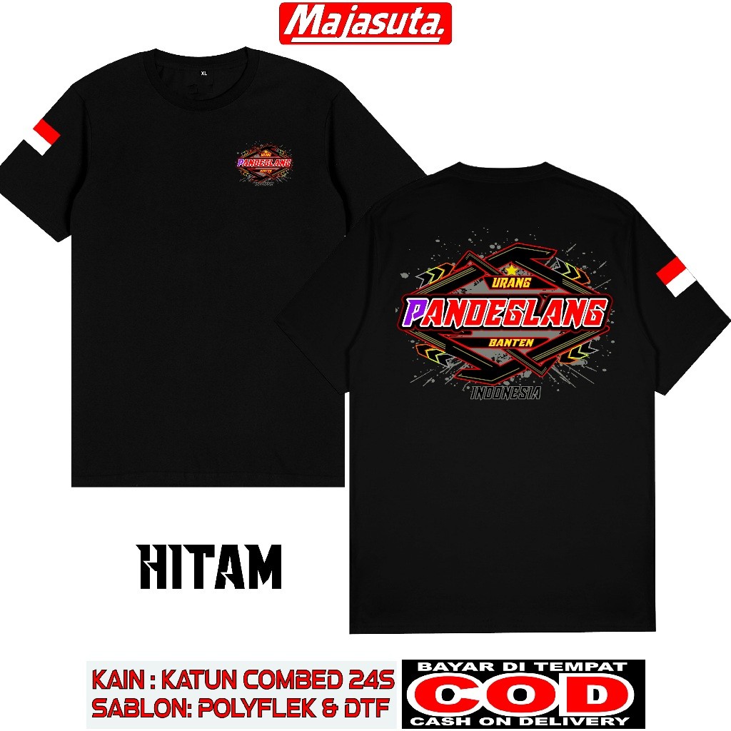 KAOS URANG PANDEGLANG BANTEN M2 DTF MODEL RACING BISA COD KAOSKEREN KAOSDISTRO