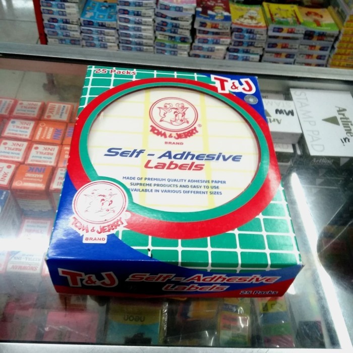 

Label tom & jerry no 107 isi 25 packs