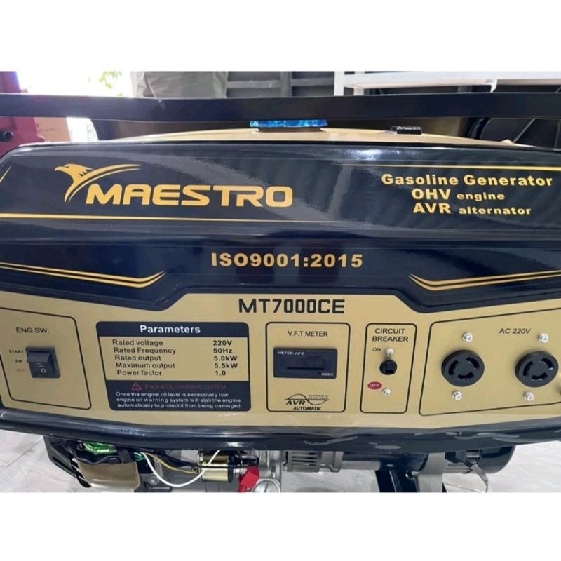 gasoline generator maestro MT7000CE / MT5000CE mt 7000 ce genset bensin 5000w 5500 watt mesin pemban