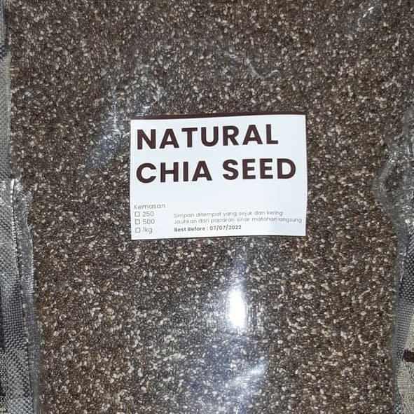 

[TERBARU] premium natural chia seed mexico 1kg