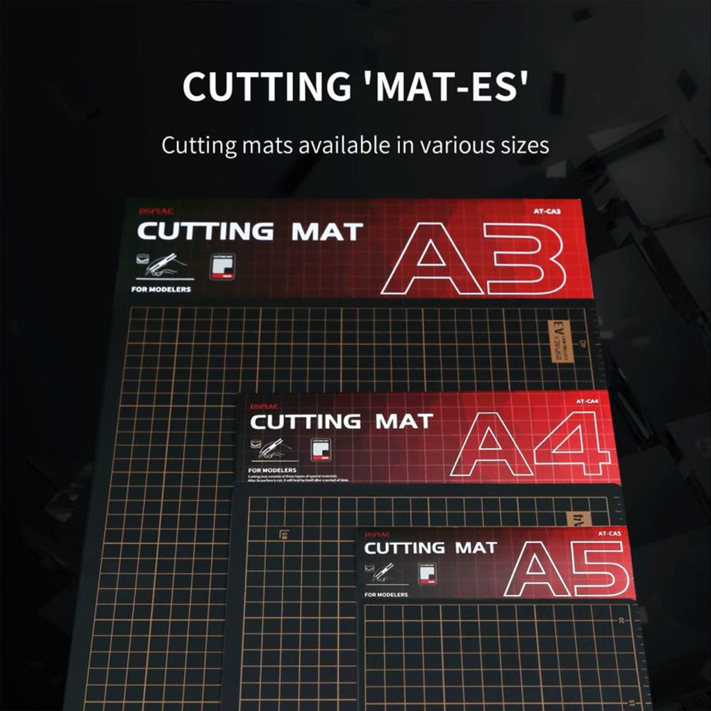 

DSPIAE AT-CA Model Cutting Mat Double-Sided Use A4 Modeler Craft Tools Modeling Hobby Accessor
