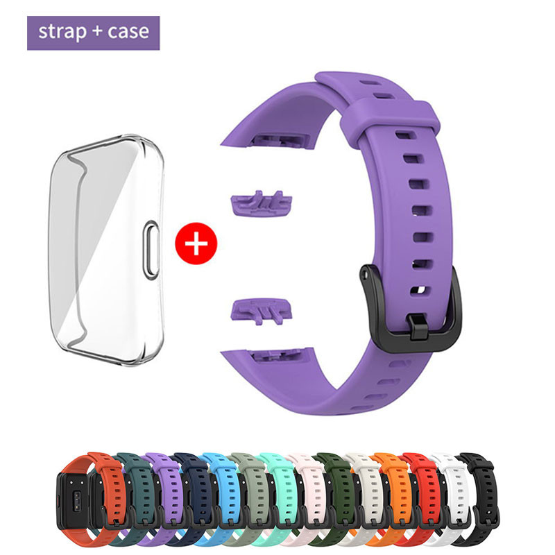 Replacement Strap For Huawei Band 6 Strap Silicone Wat  Strap For Honor Band 6 Huawei Band 6 Pro Str