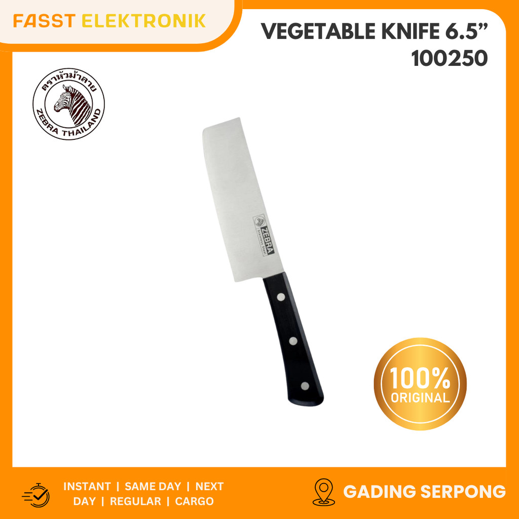 ZEBRA Vegetable Knife Chef 6.5 inch 100250