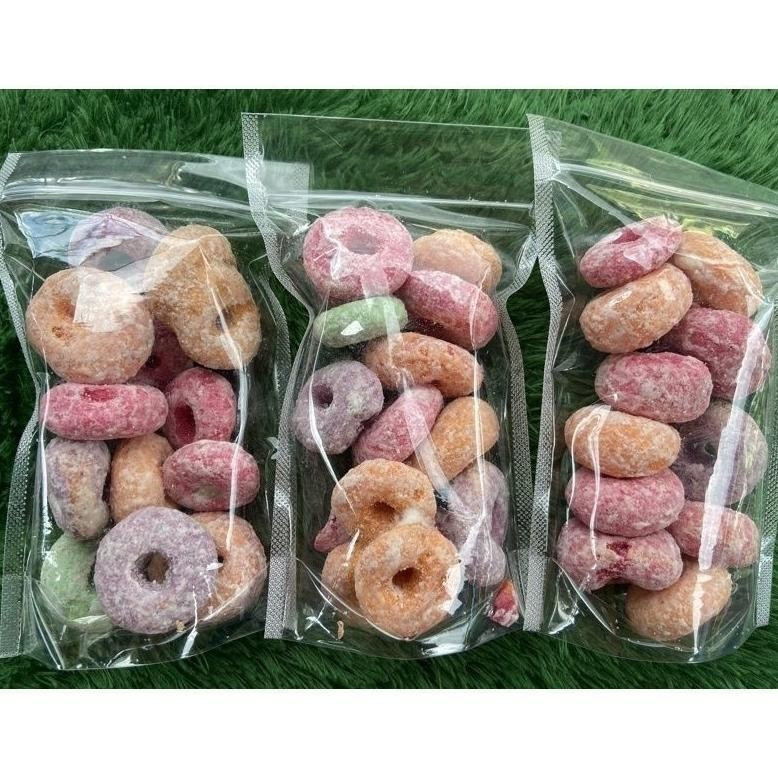 

SALE - Ready ANEKA SNACK 100gr Donat Kering Donat Cincin Gabus Manis/donat mini kering donat warna