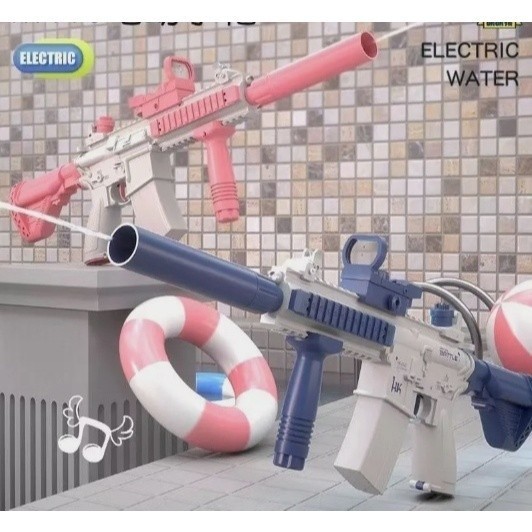 ( Bisa Cod ) MAINAN PISTOL AIR ELEKTRIK PISTOL GLOK MENEMBAK JARAK JAUH COCOK UNTUK MAINAN DI MUSIM 