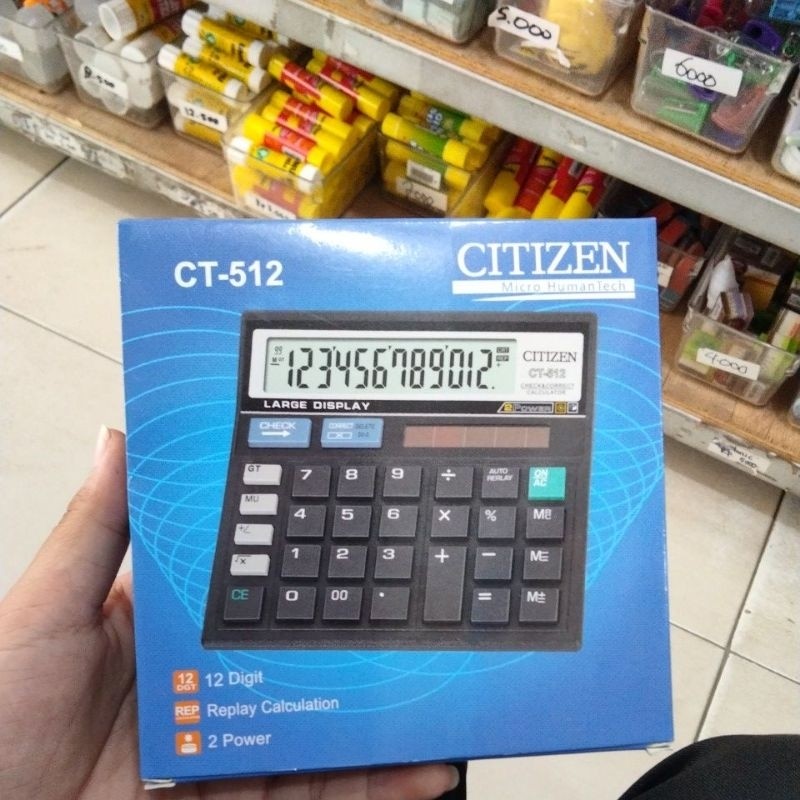 

Kalkulator citizen CT-512