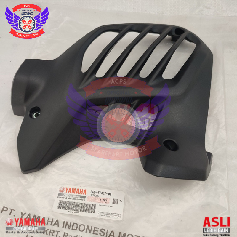 cover tutup radiator Aerox 155 Lexi B65-E2467-00 asli original Yamaha