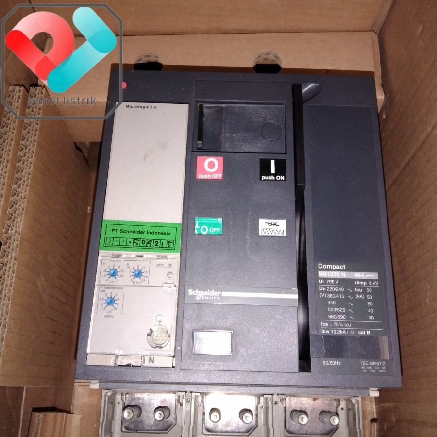 MCCB NS1250N 3P 1250A MOTORIZED SCHNEIDER