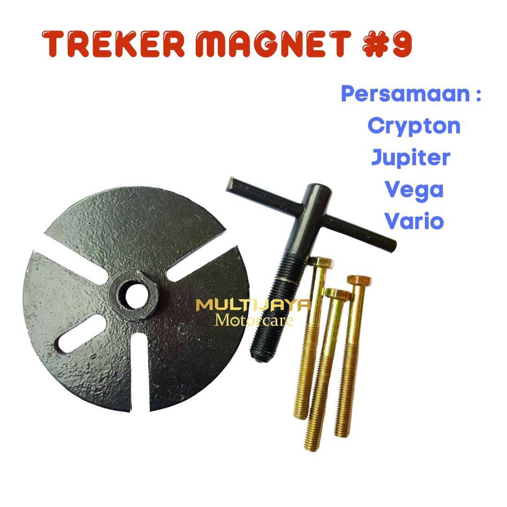 Anekatoos Treker Magnet #9 Yamaha Jupiter Vega Scorpio Magnet Puller No 9 Motor Yamaha