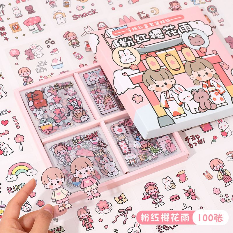 

Stiker Aesthetic Lucu Transparant/ Stiker HP/Stiker Botol Amya Dharma