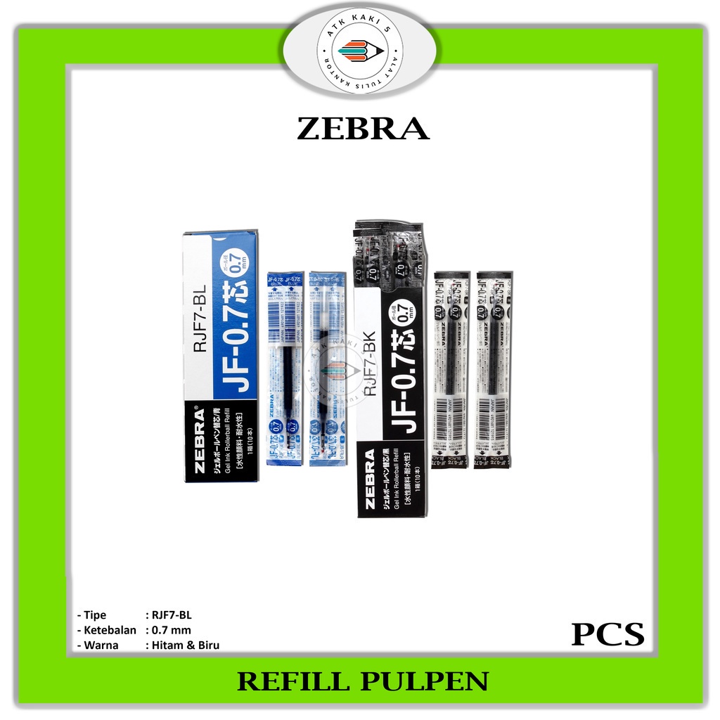 

SARASA - Isi Pen Sarasa / refill sarasa / refill zebra JF 0.7 -Pcs