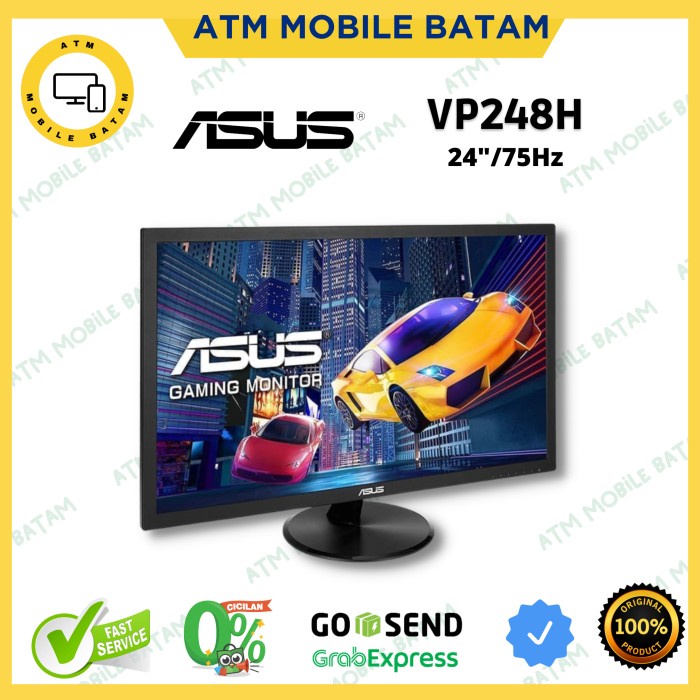 ASUS VP248H Gaming Monitor 24 Inch Full HD 1ms 75Hz Adaptive-Sync