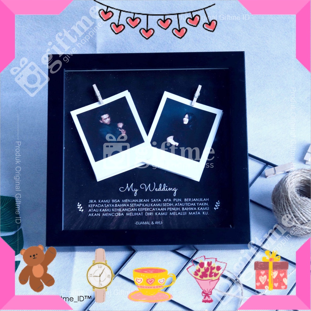 

HAMPERS BAYI ANAK MUDA REMAJA PACAR ISTRI BIKIN ROMANTIS ANNIVERSERY/ Kado anniversary - Kado ulang tahun cewek - Kado pernikahan - Bingkai foto - Giftme SQ Hitam / ULTAH LAHIRAN WISUDA JADIAN