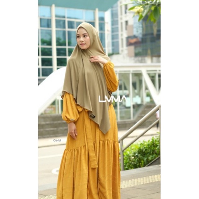 TERLARIS GAMIS RINDU ABAYA (DRESS ONLY) BY UMMA SYARI