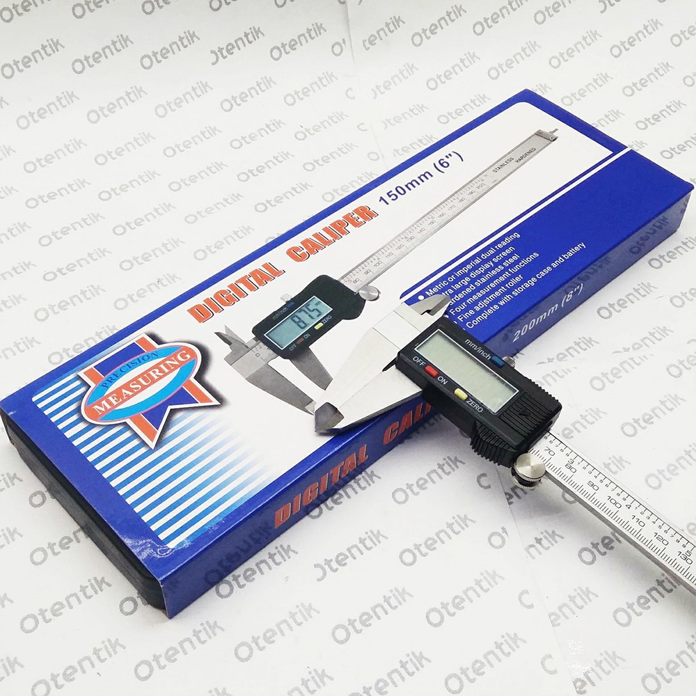 

SIGMAT DIGITAL 6" - JANGKA SORONG UKUR DIGITAL 0 - 150MM / 6 INCH