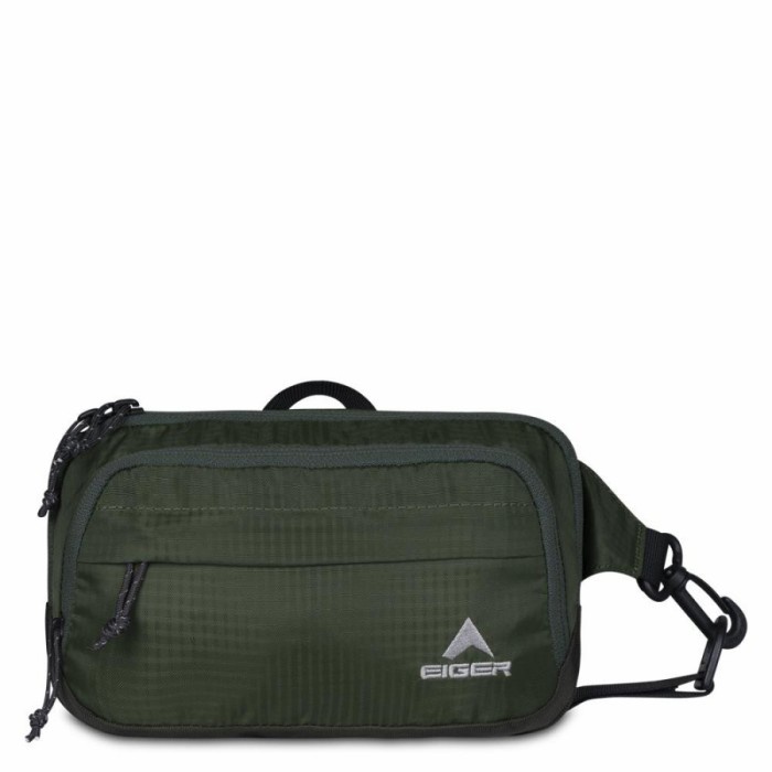 Tas Pinggang Eiger Swift Waist Bag Tas Selendang Tas Selempang - Olive