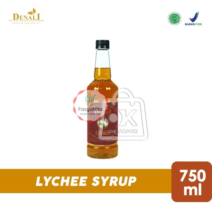 

Syrup Lychee Denali / Sirup Leci (Botol Plastik 750ml) - FasyAnita Mart Denpasar