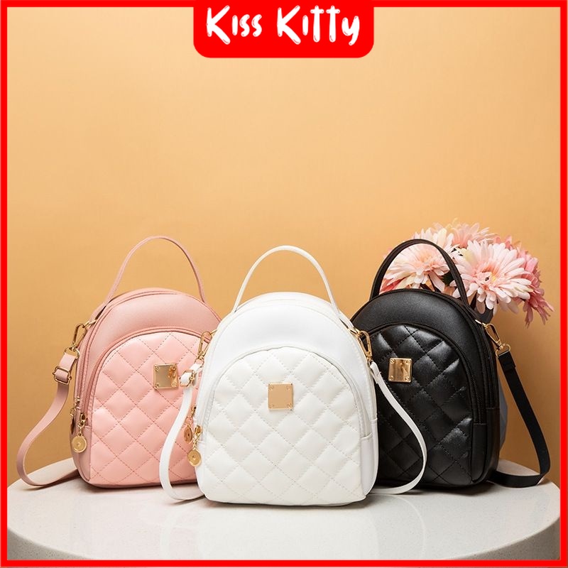 Kisskitty Tas Sling Bag Mini Wanita Tas Tenteng Cewek import Korea Viral TKK012
