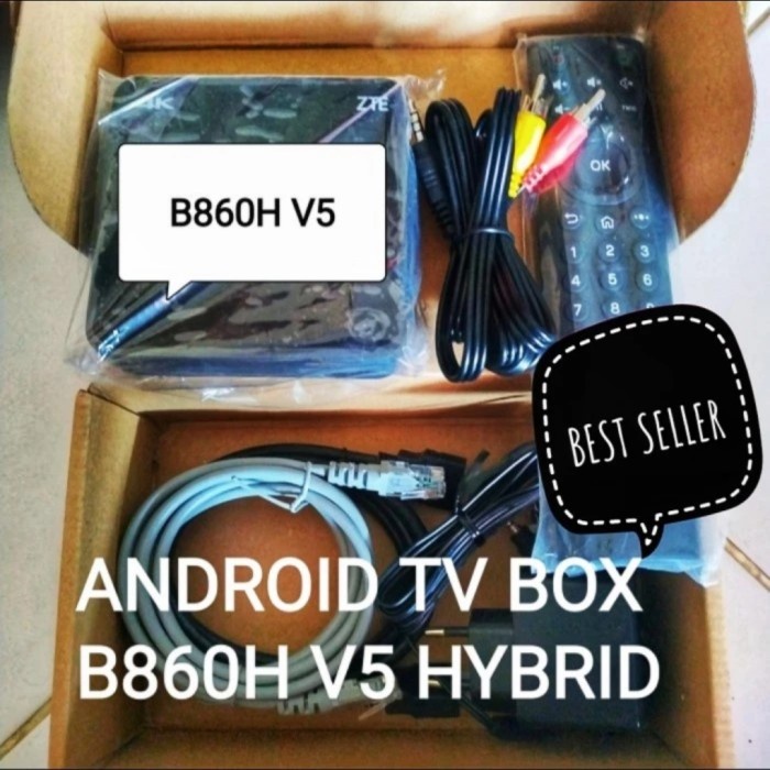 Android TV Box Indihome STB B860H Unlock & Root - Full Aplikasi - V5 2gb R Biasa