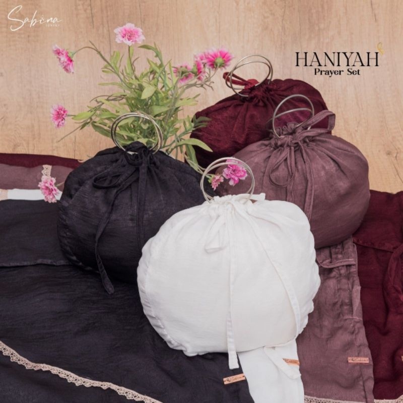 SABINA - MUKENA HANIYAH / MUKENA DEWASA / PRAYER SET