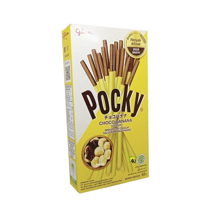 

Glico Pocky Banana Choco Biscuit Stick [42 gr]