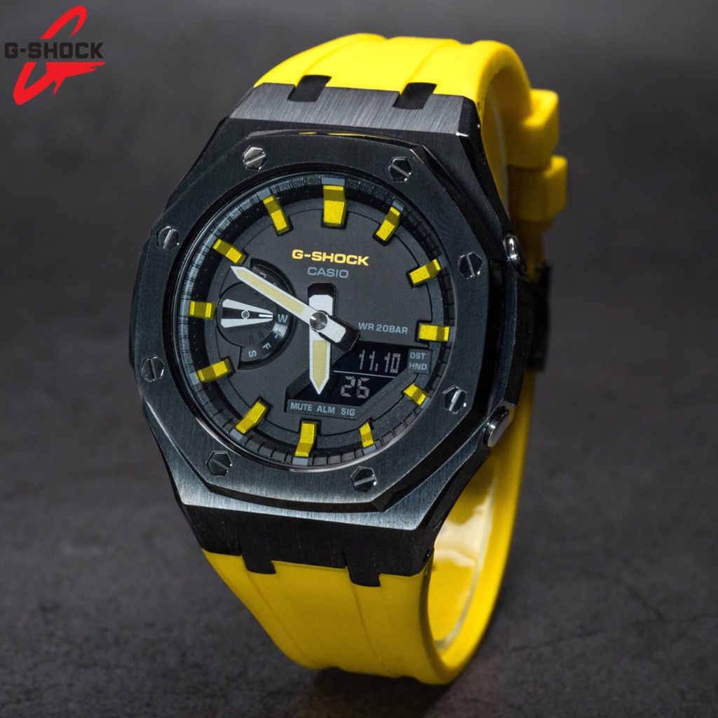 SELLY JAM TANGAN MEWAH// G- Shock Casio ap mod gm2100 men series gm-2100